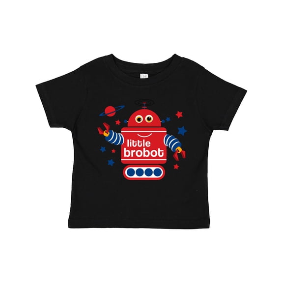 Inktastic Robot Little Brother Boys Toddler T-Shirt