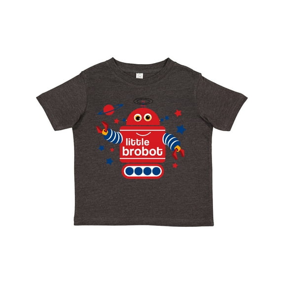 Inktastic Robot Little Brother Boys Toddler T-Shirt