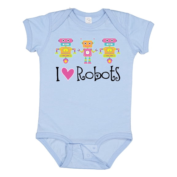 Inktastic Robot Lover Robotics Girls Baby Bodysuit