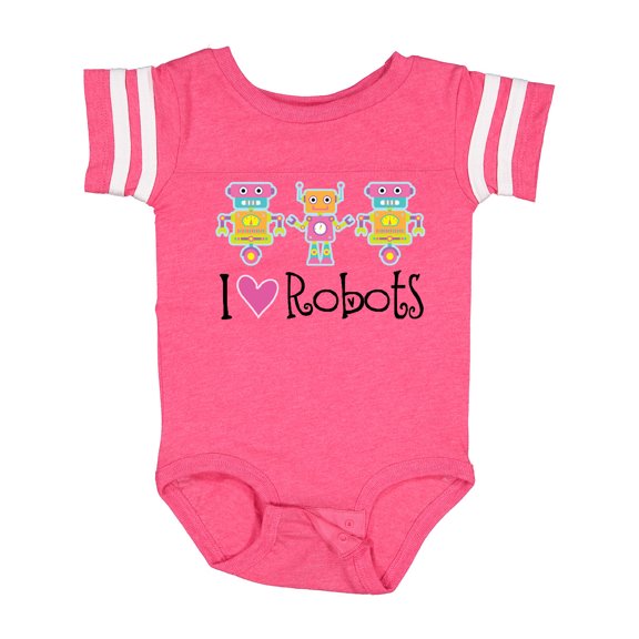 Inktastic Robot Lover Robotics Girls Baby Bodysuit