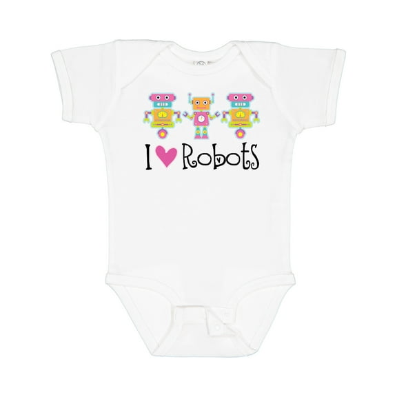 Inktastic Robot Lover Robotics Girls Baby Bodysuit