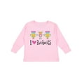 thumbnail image 1 of Inktastic Robot Lover Robotics Girls Long Sleeve Toddler T-Shirt, 1 of 5