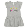 thumbnail image 1 of Inktastic Robot Lover Robotics Girls Toddler Dress, 1 of 5