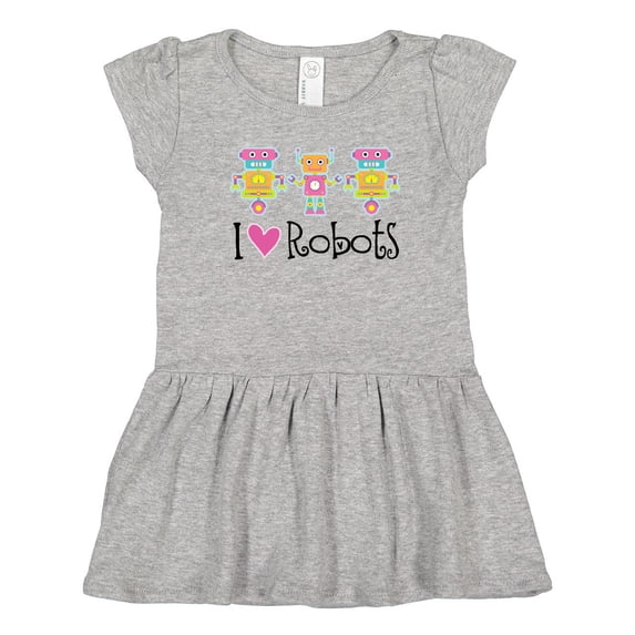Inktastic Robot Lover Robotics Girls Toddler Dress