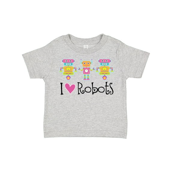 Inktastic Robot Lover Robotics Girls Toddler T-Shirt