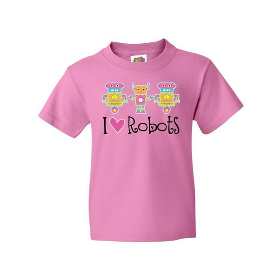 Inktastic Robot Lover Robotics Youth T-Shirt