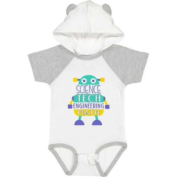 Inktastic Robot Science Tech Engineering Math Boys or Girls Baby Bodysuit