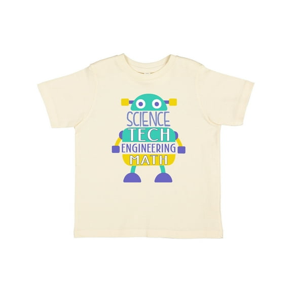 Inktastic Robot Science Tech Engineering Math Boys or Girls Toddler T-Shirt