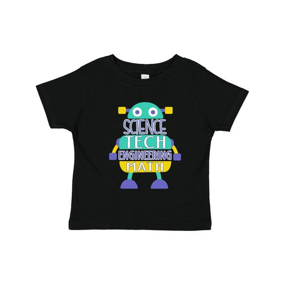 Inktastic Robot Science Tech Engineering Math Boys or Girls Toddler T-Shirt