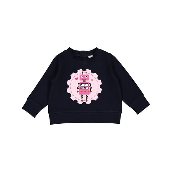 Inktastic Robotics Girl Robot Gear Baby Sweatshirt