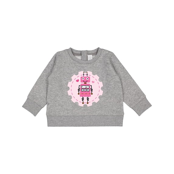 Inktastic Robotics Girl Robot Gear Baby Sweatshirt