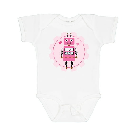 Inktastic Robotics Girl Robot Gear Girls Baby Bodysuit