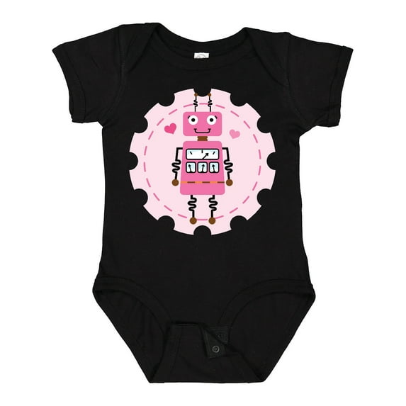 Inktastic Robotics Girl Robot Gear Girls Baby Bodysuit