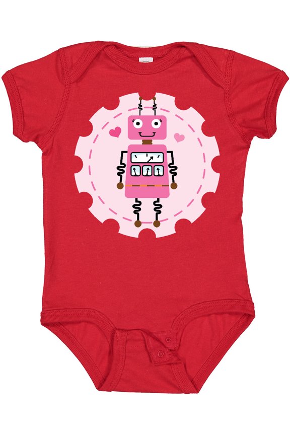 Robotics Girl Robot Gear Girls Baby Bodysuit