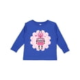 thumbnail image 1 of Inktastic Robotics Girl Robot Gear Girls Long Sleeve Toddler T-Shirt, 1 of 5