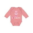 thumbnail image 1 of Inktastic Robotics I Love Robots Girls Girls Long Sleeve Baby Bodysuit, 1 of 5