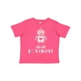 thumbnail image 1 of Inktastic Robotics I Love Robots Girls Girls Toddler T-Shirt, 1 of 5