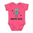 thumbnail image 1 of Inktastic Robotics Rocks Funny Robot Boys or Girls Baby Bodysuit, 1 of 5