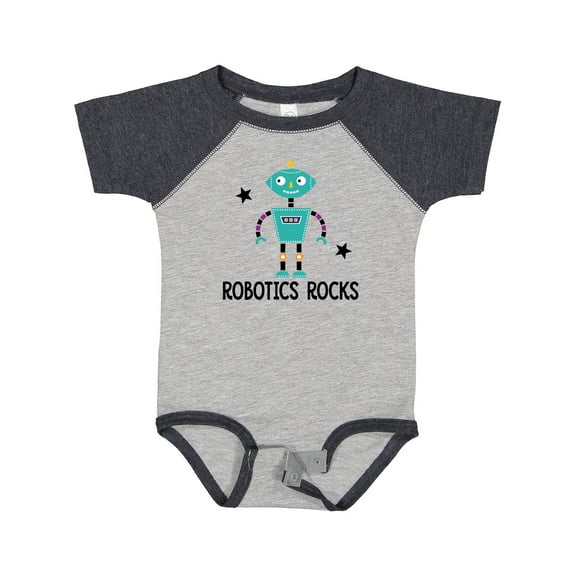 Inktastic Robotics Rocks Funny Robot Boys or Girls Baby Bodysuit