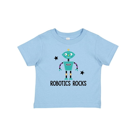 Inktastic Robotics Rocks Funny Robot Boys or Girls Baby T-Shirt