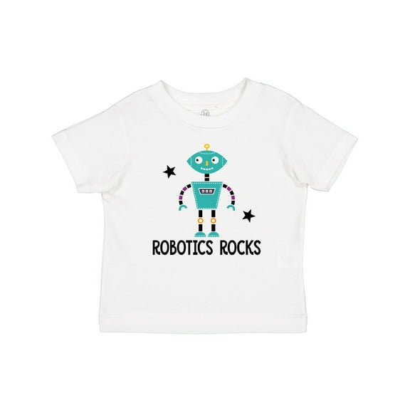 Inktastic Robotics Rocks Funny Robot Boys or Girls Baby T-Shirt
