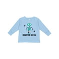thumbnail image 1 of Inktastic Robotics Rocks Funny Robot Boys or Girls Long Sleeve Toddler T-Shirt, 1 of 5