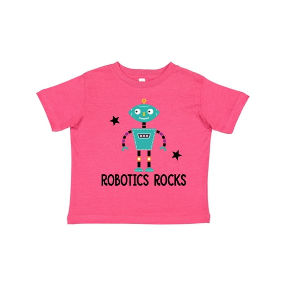 Inktastic Robotics Rocks Funny Robot Boys or Girls Toddler T-Shirt