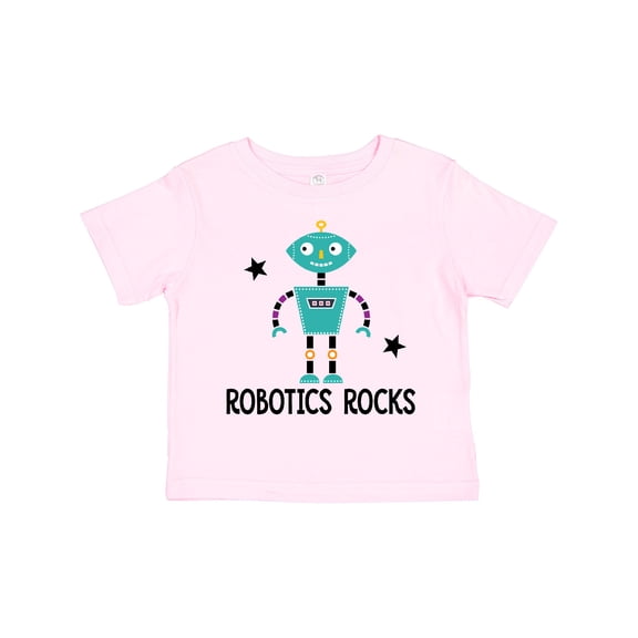 Inktastic Robotics Rocks Funny Robot Boys or Girls Toddler T-Shirt