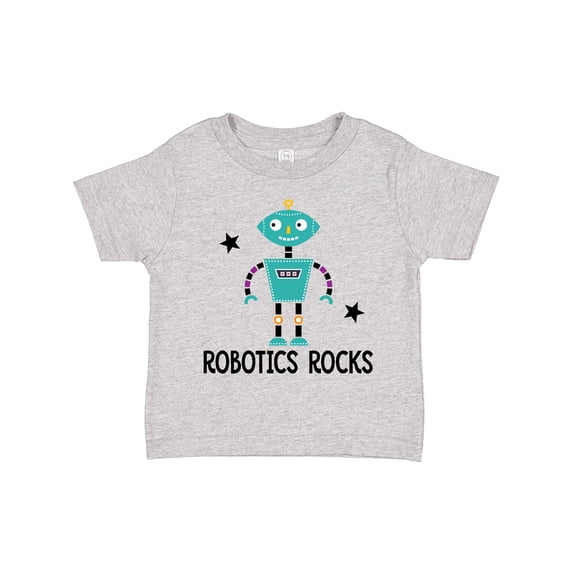 Inktastic Robotics Rocks Funny Robot Boys or Girls Toddler T-Shirt