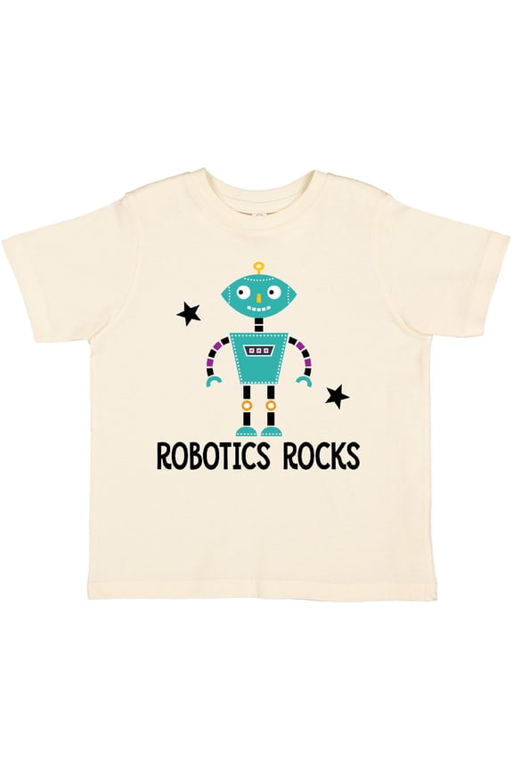 Robotics Rocks Funny Robot Boys or Girls Toddler T-Shirt