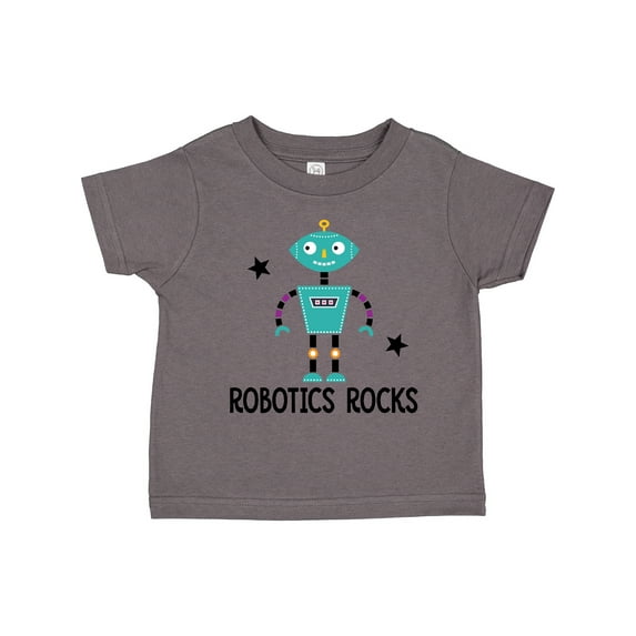 Inktastic Robotics Rocks Funny Robot Boys or Girls Toddler T-Shirt