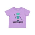 thumbnail image 1 of Inktastic Robotics Rocks Funny Robot Boys or Girls Toddler T-Shirt, 1 of 5