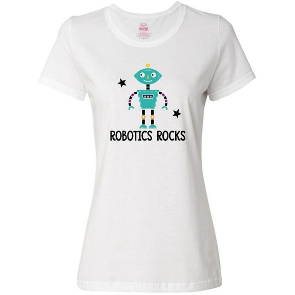 Inktastic Robotics Rocks Funny Robot Women's T-Shirt
