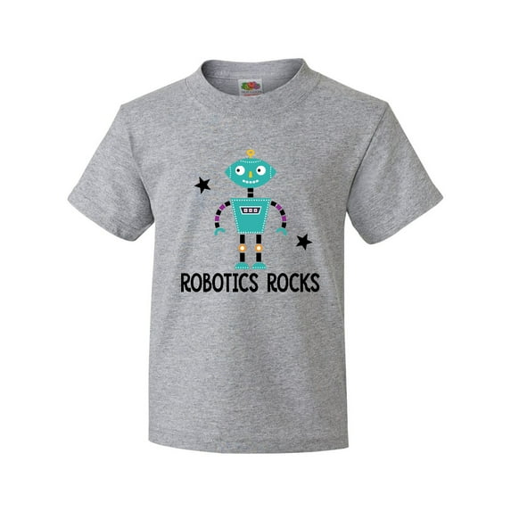 Inktastic Robotics Rocks Funny Robot Youth T-Shirt
