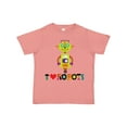 thumbnail image 1 of Inktastic Robotics Team I Love Robots Boys or Girls Toddler T-Shirt, 1 of 5