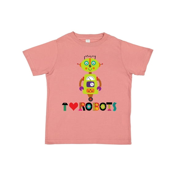 Inktastic Robotics Team I Love Robots Boys or Girls Toddler T-Shirt