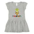 thumbnail image 1 of Inktastic Robotics Team I Love Robots Girls Toddler Dress, 1 of 5