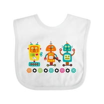 Inktastic Robotics Team Robot Lover Boys or Girls Baby Bib
