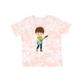 thumbnail image 1 of Inktastic Rock Boy, Brown Hair, Guitar Player, Band, Music Boys Toddler T-Shirt, 1 of 5