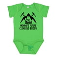 thumbnail image 1 of Inktastic Rock Climber Mommy Climbing Buddy Boys or Girls Baby Bodysuit, 1 of 5