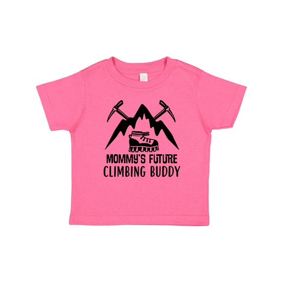 Inktastic Rock Climber Mommy Climbing Buddy Boys or Girls Baby T-Shirt