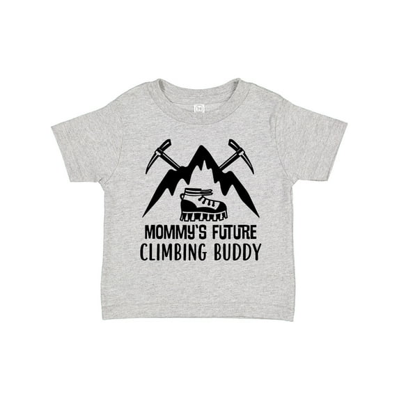 Inktastic Rock Climber Mommy Climbing Buddy Boys or Girls Toddler T-Shirt
