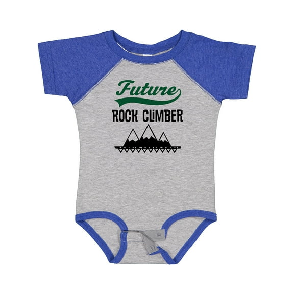 Inktastic Rock Climbing Future Climber Boys or Girls Baby Bodysuit