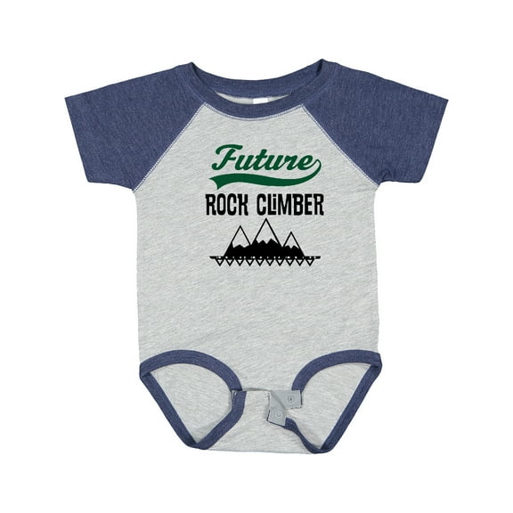 Inktastic Rock Climbing Future Climber Boys or Girls Baby Bodysuit