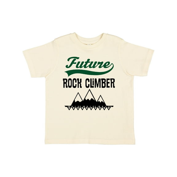 Inktastic Rock Climbing Future Climber Boys or Girls Toddler T-Shirt