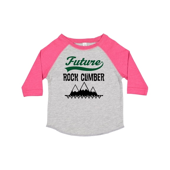 Inktastic Rock Climbing Future Climber Boys or Girls Toddler T-Shirt
