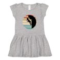 thumbnail image 1 of Inktastic Rock Climbing Mountain Climber Silhouette Girls Toddler Dress, 1 of 5