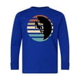 thumbnail image 1 of Inktastic Rock Climbing Mountain Climber Silhouette Long Sleeve Youth T-Shirt, 1 of 5