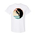 thumbnail image 1 of Inktastic Rock Climbing Mountain Climber Silhouette T-Shirt, 1 of 5
