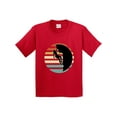 thumbnail image 1 of Inktastic Rock Climbing Mountain Climber Silhouette Youth T-Shirt, 1 of 5